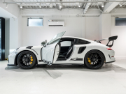 ポルシェ 911(Type991.2) GT3 RS ｽﾎﾟｰﾂｸﾛﾉPKG　正規D車 PCCB Fﾘﾌﾀｰ ｽﾎﾟｰﾂﾊﾞｹｯﾄ ｼｰﾄﾋｰﾀｰ PCMﾅﾋﾞ Bｶﾒﾗ BOSEｻｳﾝﾄﾞ LEDﾍｯﾄﾞﾗｲﾄPDLS+ 20&21ｲﾝﾁAW