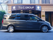 メルセデスベンツ Vクラス V220d ｽﾎﾟｰﾂﾛﾝｸﾞ ﾚｰﾀﾞｰP　ﾏｲﾊﾞｯﾊ仕様 ｴｸﾞｾｸﾃｨﾌﾞｼｰﾄ TVﾓﾆﾀｰ付ﾊﾟｰﾃｰｼｮﾝ 4人乗り ﾂｰﾄﾝﾗｯﾋﾟﾝｸﾞ　2年保証付