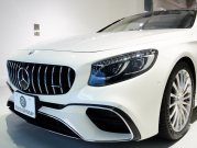 AMG Sクラス S63 4MATIC+ Coupe AMGダイナミック&レーダーセーフティPKG 正規D車 後期モデル ポーセレン&エスプレッソブラウン革 パノラマR 純正ナビTV フルセグ CarPlay Burmester ヘッドアップD OP20インチAW 2年保証付