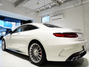 AMG Sクラス S63 4MATIC+ Coupe AMGダイナミック&レーダーセーフティPKG 正規D車 後期モデル ポーセレン&エスプレッソブラウン革 パノラマR 純正ナビTV フルセグ CarPlay Burmester ヘッドアップD OP20インチAW 2年保証付