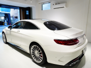 AMG Sクラス S63 4MATIC+ Coupe AMGダイナミック&レーダーセーフティPKG 正規D車 後期モデル ポーセレン&エスプレッソブラウン革 パノラマR 純正ナビTV フルセグ CarPlay Burmester ヘッドアップD OP20インチAW 2年保証付