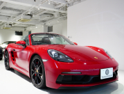 ポルシェ 718 ボクスター GTS PDK スポーツクロノ & GTSインテリアPKG 正規D車 スポーツエキゾースト ハーフレザー シートヒーター 純正PCM バックカメラ レザーインテリア OPカラー 20AW KWコイルオーバーキット 2年保証