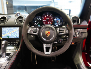 ポルシェ 718 ボクスター GTS PDK スポーツクロノ & GTSインテリアPKG 正規D車 スポーツエキゾースト ハーフレザー シートヒーター 純正PCM バックカメラ レザーインテリア OPカラー 20AW KWコイルオーバーキット 2年保証