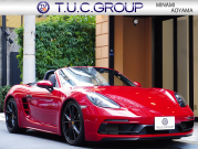 ポルシェ 718 ボクスター GTS PDK スポーツクロノ & GTSインテリアPKG 正規D車 スポーツエキゾースト ハーフレザー シートヒーター 純正PCM バックカメラ レザーインテリア OPカラー 20AW KWコイルオーバーキット 2年保証