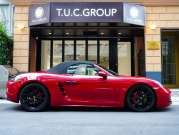 ポルシェ 718 ボクスター GTS PDK スポーツクロノ & GTSインテリアPKG 正規D車 スポーツエキゾースト ハーフレザー シートヒーター 純正PCM バックカメラ レザーインテリア OPカラー 20AW KWコイルオーバーキット 2年保証