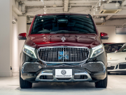 メルセデスベンツ Vクラス V220d ｽﾎﾟｰﾂﾛﾝｸﾞ ﾚｰﾀﾞｰP　ﾏｲﾊﾞｯﾊ仕様 ｴｸﾞｾｸﾃｨﾌﾞｼｰﾄ TVﾓﾆﾀｰ付ﾊﾟｰﾃｰｼｮﾝ 4人乗り ﾂｰﾄﾝｶﾗｰ　2年保証付