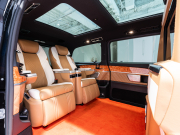 メルセデスベンツ Vクラス V220d ｽﾎﾟｰﾂﾛﾝｸﾞ ﾚｰﾀﾞｰP　ﾏｲﾊﾞｯﾊ仕様 ｴｸﾞｾｸﾃｨﾌﾞｼｰﾄ TVﾓﾆﾀｰ付ﾊﾟｰﾃｰｼｮﾝ 4人乗り ﾂｰﾄﾝｶﾗｰ　2年保証付