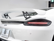 ポルシェ 718 ケイマン GT4 6MT クラブスポーツ&クロノPKG 正規D車 右H フルバケットシート PCMナビ Bカメラ CarPlay キセノンヘッドライト スポーツEX 2年保証