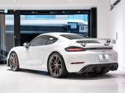 ポルシェ 718 ケイマン GT4 6MT クラブスポーツ&クロノPKG 正規D車 右H フルバケットシート PCMナビ Bカメラ CarPlay キセノンヘッドライト スポーツEX 2年保証