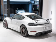 ポルシェ 718 ケイマン GT4 6MT クラブスポーツ&クロノPKG 正規D車 右H フルバケットシート PCMナビ Bカメラ CarPlay キセノンヘッドライト スポーツEX 2年保証