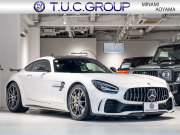 AMG GT GT R AMGカーボンエクステリア&パフォーマンスシートPKG 正規D車 1オーナー 後期モデル  エッセンシャルPKG 純正ナビTV CarPlay F&Bカメラ AMGパフォーマンスEX マットカーボンインテリア LEDヘッドライト 19&20AW 2年保証付