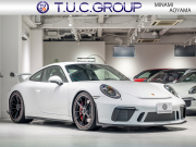 ポルシェ 911(Type991.2) GT3 ｸﾗﾌﾞｽﾎﾟｰﾂ&ｽﾎﾟｰﾂｸﾛﾉPKG　正規D車 ﾌﾛﾝﾄﾘﾌﾄ ﾚｻﾞｰｲﾝﾃﾘｱ ﾌﾙﾊﾞｹｯﾄｼｰﾄ 純正PCMﾅﾋﾞ ﾘﾊﾞｰｼﾝｸﾞｶﾒﾗ BOSEｻｳﾝﾄﾞ CarPlay FRFﾏﾌﾗｰ ﾌﾛﾝﾄPPF　2年保証