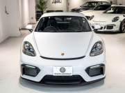 ポルシェ 718 ケイマン GT4 6MT クロノPKG 正規D車 1オーナー 右H レザーインテリアPKG PCMナビ Bカメラ CarPlay キセノンヘッドライト スポーツEX OPカラー 2年保証