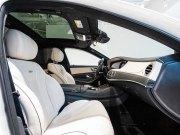 AMG Sクラス S63 4MATIC+ long AMGダイナミック&ショーファー&レーダーPKG 後期モデル 左H MEコネ ポーセレン革 パノラマSR ナビTV フルセグ CarPlay HUD ベンチレーター リアエンタ 社外マフラー 2年保証付