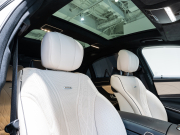 AMG Sクラス S63 4MATIC+ long AMGダイナミック&ショーファー&レーダーPKG 後期モデル 左H MEコネ ポーセレン革 パノラマSR ナビTV フルセグ CarPlay HUD ベンチレーター リアエンタ 社外マフラー 2年保証付