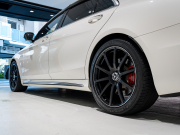 AMG Sクラス S63 4MATIC+ long AMGダイナミック&ショーファー&レーダーPKG 後期モデル 左H MEコネ ポーセレン革 パノラマSR ナビTV フルセグ CarPlay HUD ベンチレーター リアエンタ 社外マフラー 2年保証付