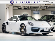 ポルシェ 911(Type991.2) ﾀｰﾎﾞS ｽﾎﾟｰﾂｸﾛﾉPKG　正規D車 ﾚｻﾞｰｲﾝﾃﾘｱ 赤革 PCMﾅﾋﾞ ﾘﾊﾞｰｼﾝｸﾞｶﾒﾗ ﾊﾟｰｸｱｼｽﾄ Carplay PCCB BOSEｻｳﾝﾄﾞ OPｶﾗｰ 　2年保証付