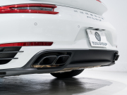 ポルシェ 911(Type991.2) ﾀｰﾎﾞS ｽﾎﾟｰﾂｸﾛﾉPKG　正規D車 ﾚｻﾞｰｲﾝﾃﾘｱ 赤革 PCMﾅﾋﾞ ﾘﾊﾞｰｼﾝｸﾞｶﾒﾗ ﾊﾟｰｸｱｼｽﾄ Carplay PCCB BOSEｻｳﾝﾄﾞ OPｶﾗｰ 　2年保証付