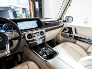 AMG Gクラス G63 AMGﾚｻﾞｰｴｸｽｸﾙｰｼﾌﾞPKG　正規D車 左H 1ｵｰﾅｰ Meｺﾈｸﾄ ﾏｷｱｰﾄﾍﾞｰｼﾞｭ革 ｻﾝﾙｰﾌ 純正ﾅﾋﾞTV Burmester AMGﾊﾟﾌｫｰﾏﾝｽEX AMG20ｲﾝﾁAW　2年保証