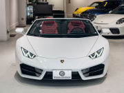 ランボルギーニ ウラカン Spyder LP580-2　正規D車 Bianco Icarus ﾌﾛﾝﾄﾘﾌﾀｰ ﾌﾙ電動ｼｰﾄ Q-citura 純正ﾅﾋﾞ ﾘｱｶﾒﾗ ﾏｸﾞﾈﾄﾚｵﾛｼﾞｶﾙｻｽ NOVITECｻｽ ｽﾎﾟｰﾂｴｷｿﾞｰｽﾄ 鍛造20AW