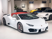 ランボルギーニ ウラカン Spyder LP580-2　正規D車 Bianco Icarus ﾌﾛﾝﾄﾘﾌﾀｰ ﾌﾙ電動ｼｰﾄ Q-citura 純正ﾅﾋﾞ ﾘｱｶﾒﾗ ﾏｸﾞﾈﾄﾚｵﾛｼﾞｶﾙｻｽ NOVITECｻｽ ｽﾎﾟｰﾂｴｷｿﾞｰｽﾄ 鍛造20AW