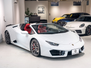 ランボルギーニ ウラカン Spyder LP580-2　正規D車 Bianco Icarus ﾌﾛﾝﾄﾘﾌﾀｰ ﾌﾙ電動ｼｰﾄ Q-citura 純正ﾅﾋﾞ ﾘｱｶﾒﾗ ﾏｸﾞﾈﾄﾚｵﾛｼﾞｶﾙｻｽ NOVITECｻｽ ｽﾎﾟｰﾂｴｷｿﾞｰｽﾄ 鍛造20AW