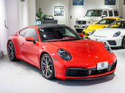 ポルシェ 911(Type992) ｶﾚﾗ4S ｽﾎﾟｰﾂｸﾛﾉPKG　正規D車 左H Fﾘﾌﾄ PDCC ｴﾝﾄﾘｰD ﾌﾙﾚｻﾞｰｲﾝﾃﾘｱ ﾎﾞﾙﾄﾞｰﾚｯﾄﾞ革 軽量ｶｰﾎﾞﾝﾙｰﾌ 純正PCMﾅﾋﾞ CarPlay ACC ｻﾗｳﾝﾄﾞｶﾒﾗ ｶﾚﾗS20/21AW　2年保証