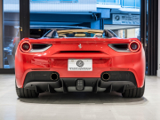 フェラーリ 488スパイダー F1 DCT 正規D車 RossoCorsa フロントサスペンションリフティング Cremaレザー フル電動シート シートヒーター カーボンLEDステア カーボンインテリア JBLサウンド 鍛造20AW