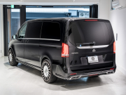 メルセデスベンツ Vクラス V220d ｽﾎﾟｰﾂ ﾛﾝｸﾞ ﾚｰﾀﾞｰP　ﾏｲﾊﾞｯﾊ仕様 ｴｸﾞｾｸﾃｨﾌﾞｼｰﾄ TVﾓﾆﾀｰ付ﾊﾟｰﾃｰｼｮﾝ ﾊﾟﾉﾗﾏSR 4人乗り