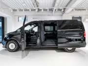 メルセデスベンツ Vクラス V220d ｽﾎﾟｰﾂ ﾛﾝｸﾞ ﾚｰﾀﾞｰP　ﾏｲﾊﾞｯﾊ仕様 ｴｸﾞｾｸﾃｨﾌﾞｼｰﾄ TVﾓﾆﾀｰ付ﾊﾟｰﾃｰｼｮﾝ ﾊﾟﾉﾗﾏSR 4人乗り