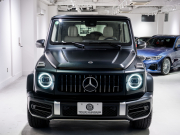 AMG Gクラス G63 AMGレザーエクスクルーシブPKG 正規D車 左H Meコネクト マキアートベージュ革 サンルーフ 純正ナビTV Burmester AMGパフォーマンスEX AMG20インチAW OPカラー 2年保証
