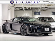 アウディ R8 R8 5.2 FSI V10 Plus Quattro　正規D車 ﾌｧｲﾝﾅｯﾊﾟﾚｻﾞｰﾊﾞｹｯﾄｼｰﾄ 純正MMIﾅﾋﾞ Bang&Olufsen ｶｰﾎﾞﾝｾﾗﾐｯｸﾌﾞﾚｰｷ ｶｰﾎﾞﾝｴｸｽﾃﾘｱ ﾚｰｻﾞｰLED OP20ｲﾝﾁAW EBM　2年保証