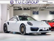 ポルシェ 911(Type991.2) ﾀｰﾎﾞS ｽﾎﾟｰﾂｸﾛﾉPKG　正規D車 ﾀｰﾎﾞｴｱﾛｷｯﾄ 黒革 ｼｰﾄﾋｰﾀｰ&ﾍﾞﾝﾁﾚｰﾀｰ ｻﾝﾙｰﾌ PCMﾅﾋﾞ TVﾁｭｰﾅｰ ﾘﾊﾞｰｼﾝｸﾞｶﾒﾗ ﾚｰﾝﾁｪﾝｼﾞA Carplay PCCB BOSEｻｳﾝﾄﾞ OPｶﾗｰ　2年保証付