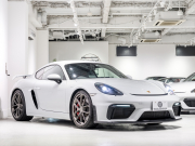 ポルシェ 718 ケイマン GT4 6MT ｸﾛﾉPKG　正規D車 右H ﾚｻﾞｰｲﾝﾃﾘｱ PCMﾅﾋﾞ Bｶﾒﾗ CarPlay ｷｾﾉﾝPDLS ｽﾎﾟｰﾂEX ﾍﾟｲﾝﾄｲﾝﾃﾘｱ 純正20AW