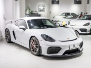 ポルシェ 718 ケイマン GT4 6MT ｸﾛﾉPKG　正規D車 右H ﾚｻﾞｰｲﾝﾃﾘｱ PCMﾅﾋﾞ Bｶﾒﾗ CarPlay ｷｾﾉﾝPDLS ｽﾎﾟｰﾂEX ﾍﾟｲﾝﾄｲﾝﾃﾘｱ 純正20AW