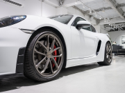 ポルシェ 718 ケイマン GT4 6MT ｸﾛﾉPKG　正規D車 右H ﾚｻﾞｰｲﾝﾃﾘｱ PCMﾅﾋﾞ Bｶﾒﾗ CarPlay ｷｾﾉﾝPDLS ｽﾎﾟｰﾂEX ﾍﾟｲﾝﾄｲﾝﾃﾘｱ 純正20AW