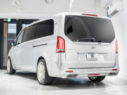 メルセデスベンツ Vクラス V220d ｴｸｽﾄﾗﾛﾝｸﾞ ﾚｰﾀﾞｰP　ﾏｲﾊﾞｯﾊ仕様 ｴｸﾞｾｸﾃｨﾌﾞｼｰﾄ TVﾓﾆﾀｰ付ﾊﾟｰﾃｰｼｮﾝ ｽﾀｰﾗｲﾄﾍｯﾄﾞﾗｲﾅｰ 4人乗り