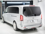 メルセデスベンツ Vクラス V220d ｴｸｽﾄﾗﾛﾝｸﾞ ﾚｰﾀﾞｰP　ﾏｲﾊﾞｯﾊ仕様 ｴｸﾞｾｸﾃｨﾌﾞｼｰﾄ TVﾓﾆﾀｰ付ﾊﾟｰﾃｰｼｮﾝ ｽﾀｰﾗｲﾄﾍｯﾄﾞﾗｲﾅｰ 4人乗り