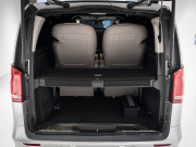 メルセデスベンツ Vクラス V220d ｴｸｽﾄﾗﾛﾝｸﾞ ﾚｰﾀﾞｰP　ﾏｲﾊﾞｯﾊ仕様 ｴｸﾞｾｸﾃｨﾌﾞｼｰﾄ TVﾓﾆﾀｰ付ﾊﾟｰﾃｰｼｮﾝ ｽﾀｰﾗｲﾄﾍｯﾄﾞﾗｲﾅｰ 4人乗り