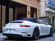 ポルシェ 911(Type991.2) ｶﾚﾗ ｶﾌﾞﾘｵﾚ　後期 正規D車 MY17 黒革 ﾍﾞﾝﾁﾚｰﾀｰ PCMﾅﾋﾞTV Bｶﾒﾗ BOSEｻｳﾝﾄﾞ LEDﾍｯﾄﾞﾗｲﾄ Fﾘﾌﾀｰ 20AW　2年保証付