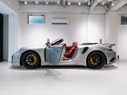 ポルシェ 911(Type991.2) ﾀｰﾎﾞS ｶﾌﾞﾘｵﾚ ｽﾎﾟｰﾂｸﾛﾉPKG　正規D車 左ﾊﾝﾄﾞﾙ ｴﾝﾄﾘｰD ﾚｻﾞｰｲﾝﾃﾘｱ ﾋｰﾀｰ&ﾍﾞﾝﾁﾚｰｼｮﾝ PCMﾅﾋﾞ TVﾁｭｰﾅｰ Burmesterﾊｲｴﾝﾄﾞ ﾌﾛﾝﾄﾘﾌﾄｼｽﾃﾑ  TECHARTｴｱﾛｷｯﾄ OP20ｲﾝﾁAW