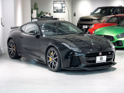 ジャガー Fタイプ SVR 5.0L P575 AWD　正規D車 右H SVRｶｰﾎﾞﾝｾﾗﾐｯｸﾌﾞﾚｰｷﾊﾟｯｸ 12way革ｼｰﾄ ﾋｰﾀｰ&ﾍﾞﾝﾁﾚｰﾀｰ ﾊﾟﾉﾗﾐｯｸR MERIDIAN 専用INCONELｴｷｿﾞｰｽﾄ OP20AW