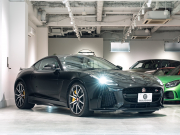 ジャガー Fタイプ SVR 5.0L P575 AWD　正規D車 右H SVRｶｰﾎﾞﾝｾﾗﾐｯｸﾌﾞﾚｰｷﾊﾟｯｸ 12way革ｼｰﾄ ﾋｰﾀｰ&ﾍﾞﾝﾁﾚｰﾀｰ ﾊﾟﾉﾗﾐｯｸR MERIDIAN 専用INCONELｴｷｿﾞｰｽﾄ OP20AW