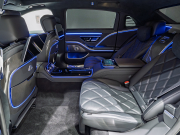 メルセデスマイバッハ Sクラス S580 4MATIC ファーストクラス&ドライバーズPKG 正規D車 1オーナー 4人乗り 黒革 パノラマSR リアアクスル MBUX AR Burmester ARヘッドアップ 専用20インチAW