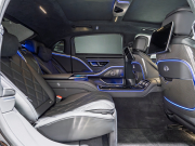 メルセデスマイバッハ Sクラス S580 4MATIC ファーストクラス&ドライバーズPKG 正規D車 1オーナー 4人乗り 黒革 パノラマSR リアアクスル MBUX AR Burmester ARヘッドアップ 専用20インチAW