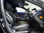 メルセデスマイバッハ Sクラス S580 4MATIC ファーストクラス&ドライバーズPKG 正規D車 1オーナー 4人乗り 黒革 パノラマSR リアアクスル MBUX AR Burmester ARヘッドアップ 専用20インチAW