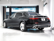 メルセデスマイバッハ Sクラス S580 4MATIC ファーストクラス&ドライバーズPKG 正規D車 1オーナー 4人乗り 黒革 パノラマSR リアアクスル MBUX AR Burmester ARヘッドアップ 専用20インチAW