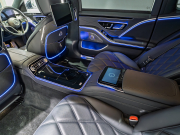 メルセデスマイバッハ Sクラス S580 4MATIC ファーストクラス&ドライバーズPKG 正規D車 1オーナー 4人乗り 黒革 パノラマSR リアアクスル MBUX AR Burmester ARヘッドアップ 専用20インチAW