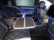 メルセデスマイバッハ Sクラス S580 4MATIC ファーストクラス&ドライバーズPKG 正規D車 1オーナー 4人乗り 黒革 パノラマSR リアアクスル MBUX AR Burmester ARヘッドアップ 専用20インチAW