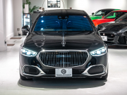 メルセデスマイバッハ Sクラス S580 4MATIC ファーストクラス&ドライバーズPKG 正規D車 1オーナー 4人乗り 黒革 パノラマSR リアアクスル MBUX AR Burmester ARヘッドアップ 専用20インチAW